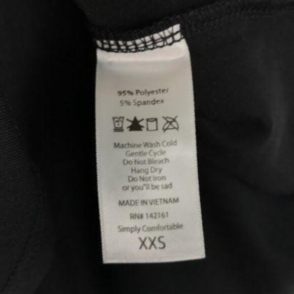 LulaRoe Womens XXS Randy Tee TShirt Cat Print Black Orange 3/4 Sleeve Halloween - Picture 6 of 10